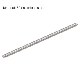 sourcing map M8 x 200mm Fully Threaded Rod 304 Stainless Steel Right Hand Threads