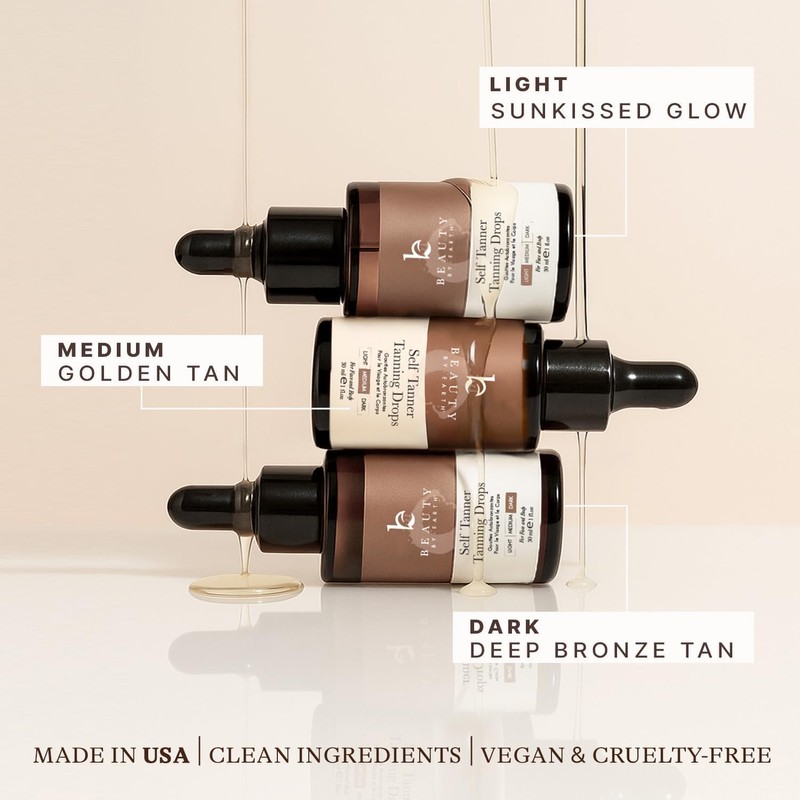 Beauty by Earth Self Tanning Drops - Face Self Tanner