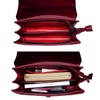 Crazy Chic Women's Chain Shoulder Bag Snake Leather Quilted Flap