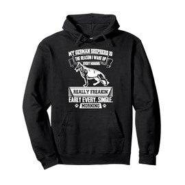German Shepherd GSD Owner Meme Funny Pullover Hoodie