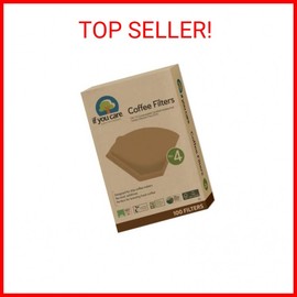 If You Care # 4 Cone Shaped Unbleached All Natural Compostable Coffee Filters, 1