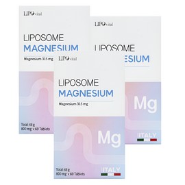 Lipovital Liposomal Magnesium Effects 800mg 60 Tablets Eye Tremor Eyelid Tremor Daily Mineral 6 Months / 리포바이탈 리포좀 마그네슘 효능 800mg 60정 눈떨림 눈꺼풀떨림 데일리 미네랄 6개월