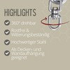 RIIJK Ceiling Hook and Oscillating Springs for a Hanging Chair,
