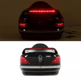 Autoparts Motorcycle VIP Trunk Luggage Tour Pack Tail Box For Harley Honda Yamaha