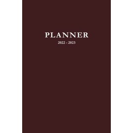 Planner 2022-2023: Brown 6x9 Edition, 16-Month Academic Daily, Weekly, and Monthly, with To-do List and Notes Section