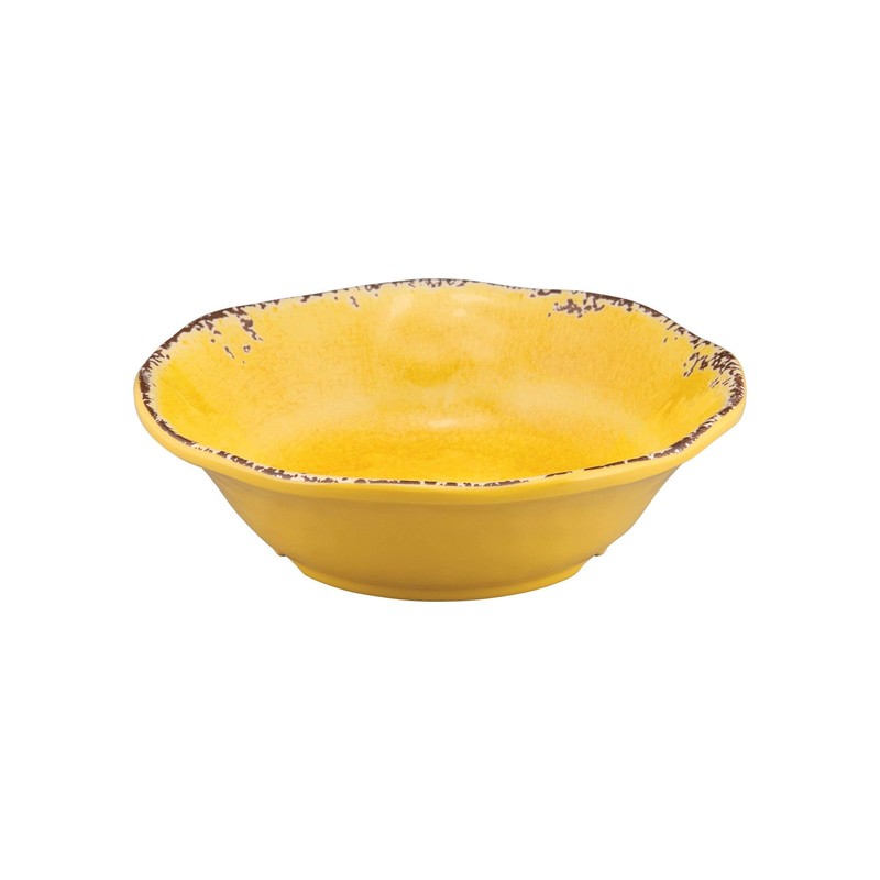 UPware 12 Piece Crackle Melamine Dinnerware Sets, Outdoor Dishes Set,