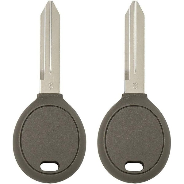 Performance PFM-802905 Pair Uncut Transponder Ignition Car Key Chip 46