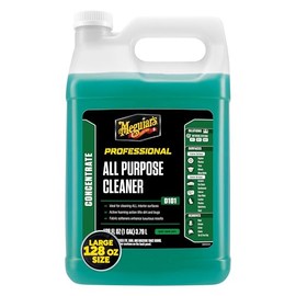Meguiar's D10101 All Purpose Cleaner, Versatile Car Detailing Cleaner Ideal for Both the Interior and Exterior Vehicle Surfaces, Foaming Action Lifts Dirt from Leather, Carpet, Upholstery, and Vinyl