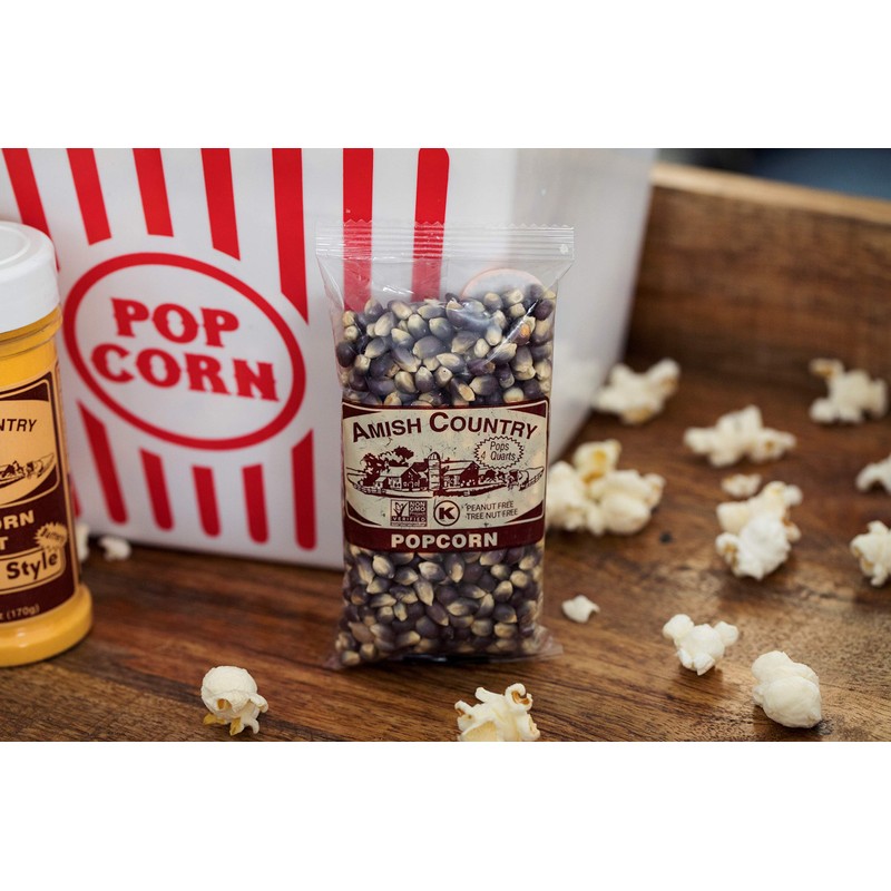 Amish Country Popcorn | 24-4 Oz Bags - Midnight Blue