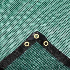 e.share 70% Shade Cloth for Garden, 3 Ft X 6 Ft Sun Shades Outdoor Patio with Grommets for Plant Covers,Porch Screen,Pergola Shade Cover,Greenhouse,Green
