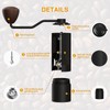 MAVO Manual Coffee Grinder, Wizard Hand Coffee Grinder, Capacity 25g