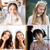 Pearl Bride Headband, Wide Pearl Headpiece, Bachelorette Party Gift, White