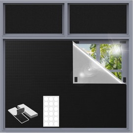 Dachfenster Verdunkelung 350x145cm, 420D Oxford 100% Fenster Verdunklungsstoff, Sonnenschutz Hitzeschutz, Tragbare Reise Verdunklungsstoff