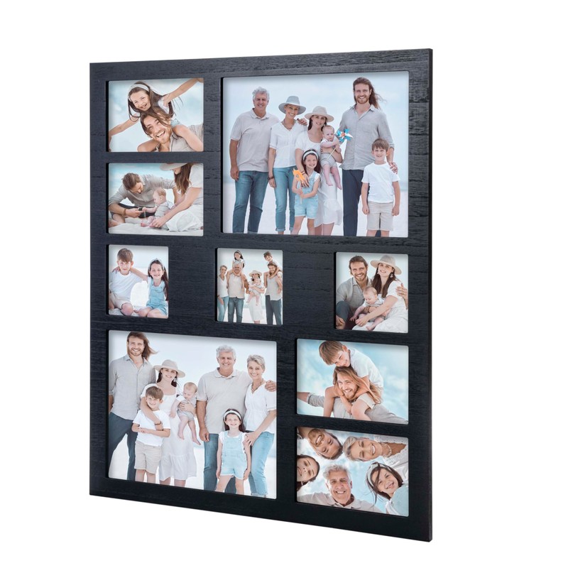 Collage Picture Frame 4x6 8x10 and 4x4 Photos -Large Size