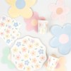Meri Meri Happy Flowers Dinner Plates (Pack of 8)