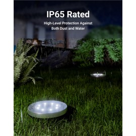 Sunco 12 Pack Solar Lights Outdoor Garden LED, Waterproof Landscape Pathway Light Fixture, Dusk to Dawn, Yard Patio Ground Lights, Deck, Cross Spike Stake, 7000K Diamond White