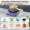 VBGK Induction Cooktop, 1800W Single Burner Induction Burner, Induction Hot
