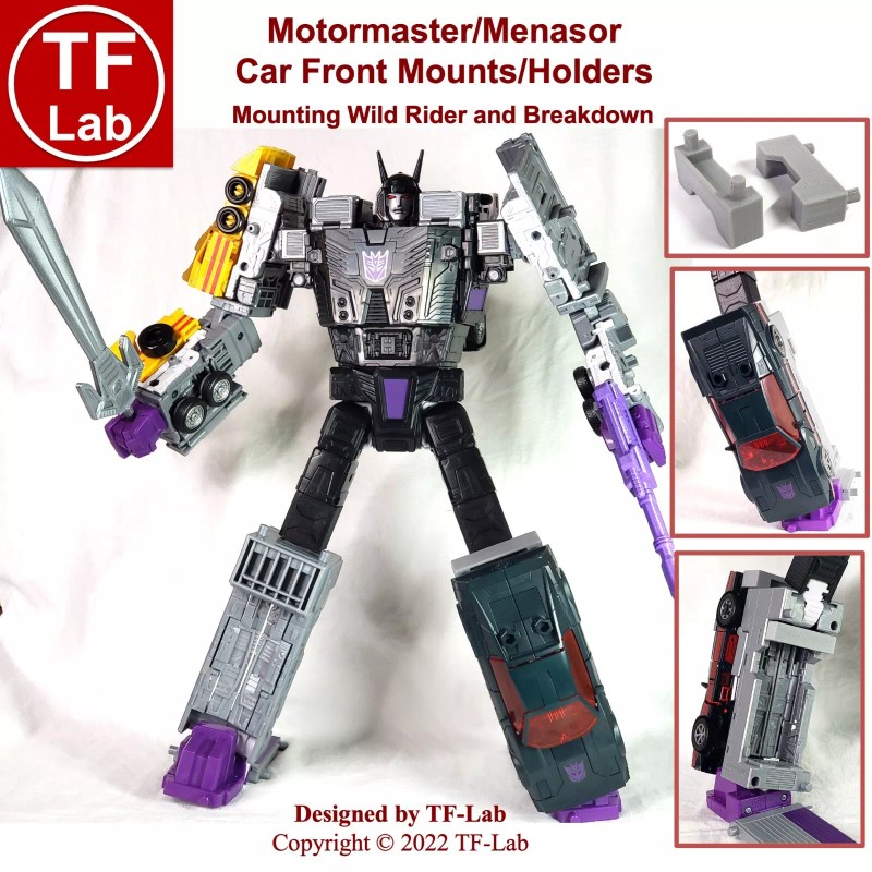 TF-Lab Front Car Mount+Leg Door Lockers Legacy Motormaster/Me