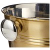 Viners Barware Gold 1 Litre Stainless Steel Single Wall Ice