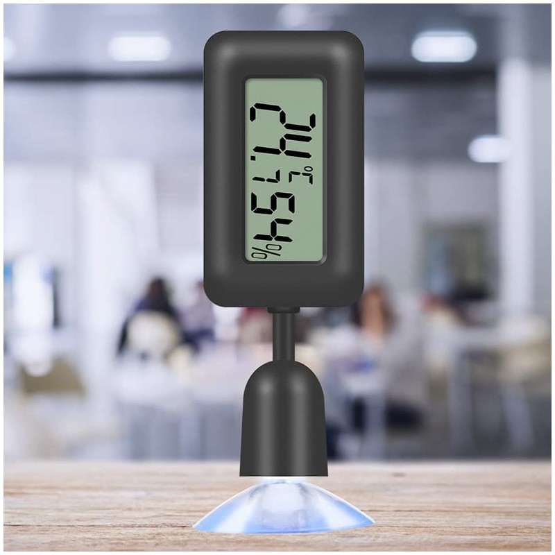 Hsthe Sea Digital Hygrometer Thermometer LCD Thermometer Humidity Meter with