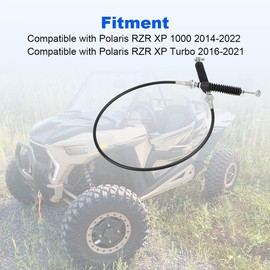 WMPHE Gear Shift Cable Gear Selector Compatible with Polaris RZR XP 1000 2014-2022, Polaris RZR XP Turbo 2016-2021 Replacement for 7081862