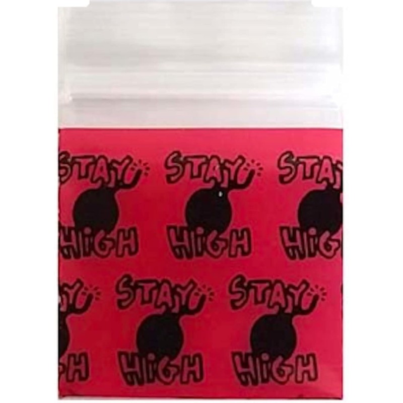 2020 Mini Ziplock baggies Stay High Design 200 bags