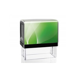 Hubco Printer 40 Self Inking Notary Stamp - Louisiana (Green Case)