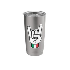 Italian Hand Gesture Italia Italy Italiano Humor Family Stainless Steel Insulated Tumbler