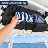 600D Oxford T-Top Boat Life Jacket Storage Bag, 35 x