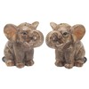 Elephant Ceramic Salt & Pepper Shaker Cruet Set Novelty Animal