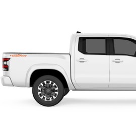 Orange Trailsport Sticker Compatible with Ridgeline 2024-Up, Four Wheel Drive Decal Stickers, Auto Decoration, Durable & Weatherproof, Size 21 x 3.5 inch (Set of 2)