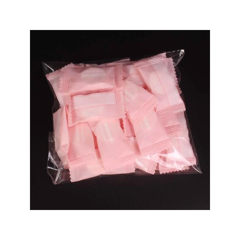 20/50/80/100PCS 미니 압축 타월 케어 물티슈 천 종이 일회용 캡슐