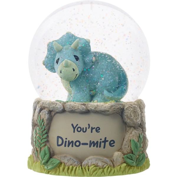 Precious Moments You’re Dino-mite Musical Snow Globe