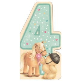 Forever Friends 4th Birthday Birthday Card