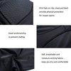 Topeter Padded Sports Vest Chest Rib Back Protection for Lacrosse