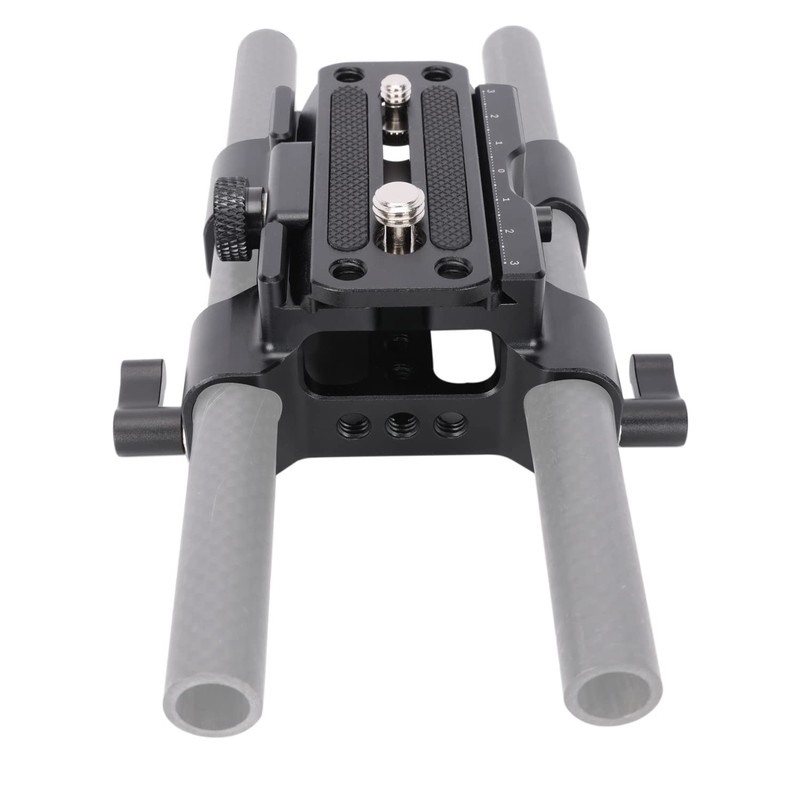 NICEYRIG Universal Base Plate Quick Release Camera Plate with 15mm