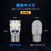 [Pack of 2] T10 LED White Explosive Light, Built-in Canceller,