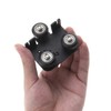 Create idea 3D Printer Back Support Plate with Pulley for