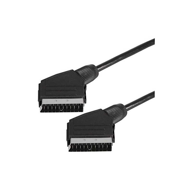 PRO SIGNAL PSG91274 Scart Lead Male to Male, 2m Black