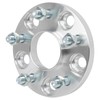 LSAILON 4Pcs 5x4.5 Wheel Spacers 15mm Bore 64.1mm Studs 12x1.5