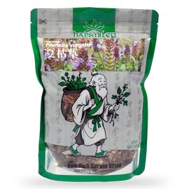 Hapsmiley Wild Prunella Spike Dried, Self Heal (Prunella vulgaris L), Bulk (Cut and Sifted), xia ku cao Natural 100% Health Tea (2 Oz / 60g)