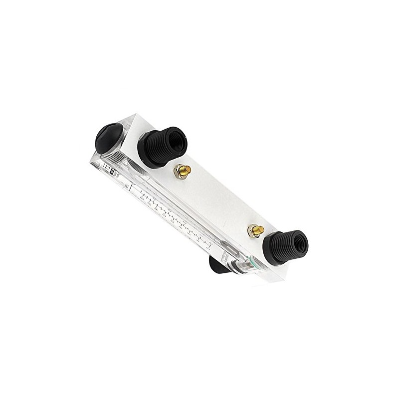 Nxtop Adjustable Knob 0.5-5GPM 2-18LPM Water Flow Meter Panel Type