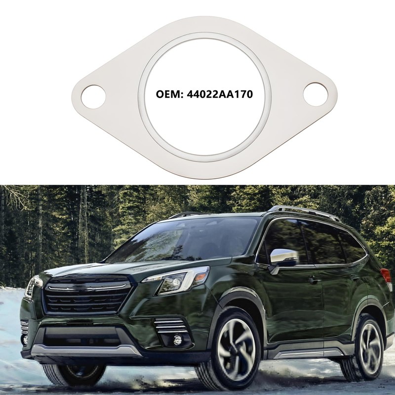 OTOTEC 2Pcs Exhaust Up Pipe Lower Gasket 44022AA170 Compatible with