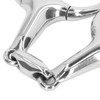 Horse Gag Ring Snaffle Bite Stainless Steel 125mm Loose Oval