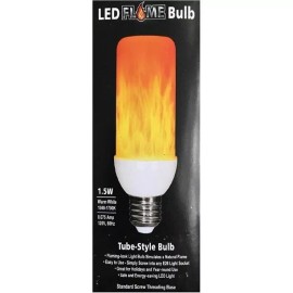 EZ Illuminations 4 - EZ Illuminations LED Flame Bulbs Edison Style Bulb 120v 1.5 Watts Warm White