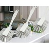 MAAJ® 2x White Hygiene Washing Up Brush for the Food