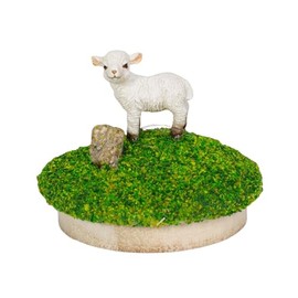 Uvia Sheep Mini Set 2.4 x 2.4 x 1.8 inches (6 x 6 x 4.5 cm) Doll Figurine Figurine Animal Garden Decoration Sheep H23381