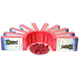 Original Crottendorfer Räucherkerzen – 10 x 24 Economy Pack – Kaminzauber Erzgebirge