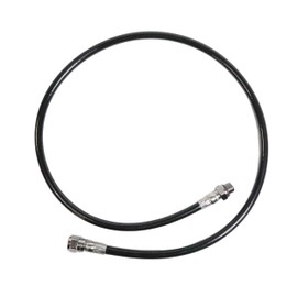 Scuba Choice SCHP-08 Kevlar Fiber High Pressure Hose for Spg 1st Stage gauge - Black, 33-Inch