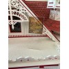 Unbranded Autumn Maple Cottage Dollhouse Miniature Stained Glass Window Film